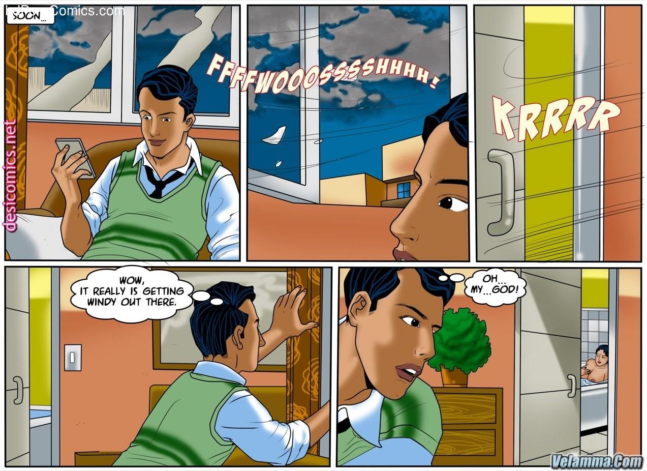 Velamma Episode 55- Monsoon Poon8 free sex comic